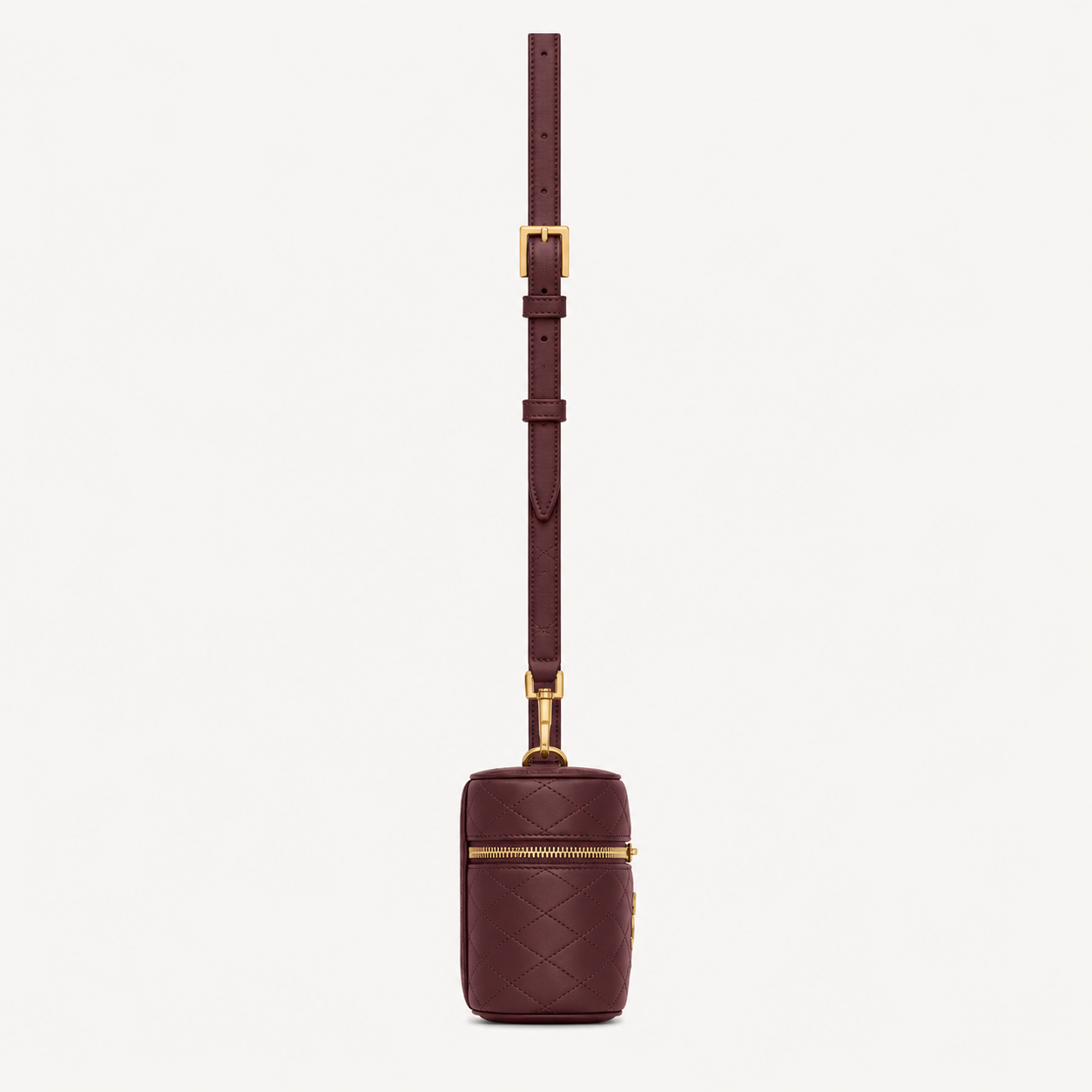 Gaby Vanity Bag en Cuir d'Agneau