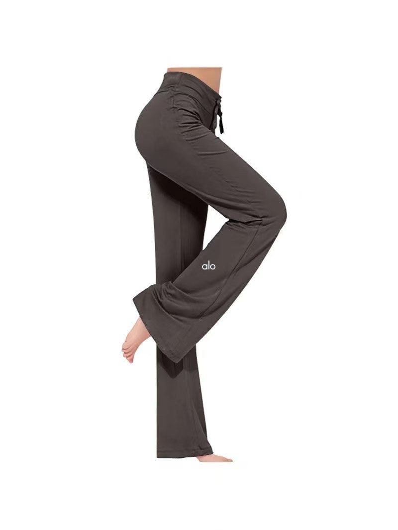 Pantalon Alo Gris Anthracite Taille Cordon
