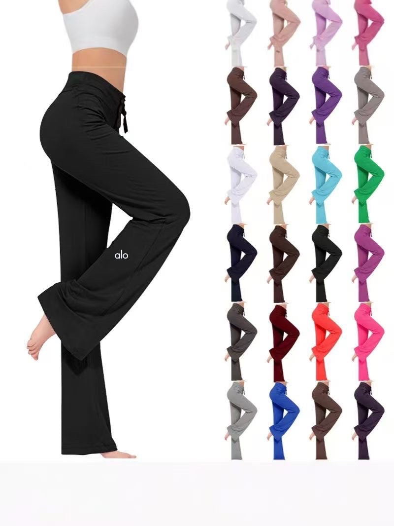 Pantalon Alo Noir Taille Haute